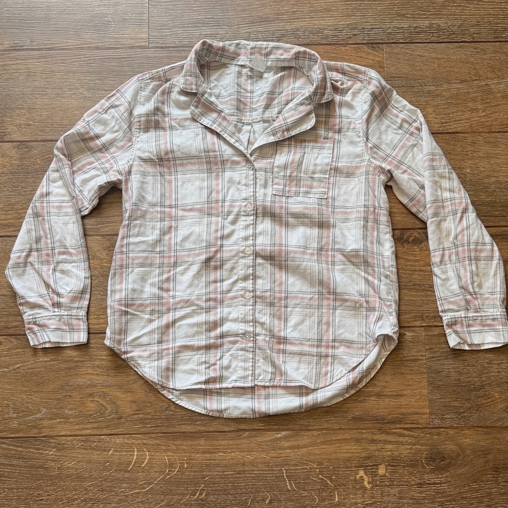 Plaid Button-Down Shirt and Pants